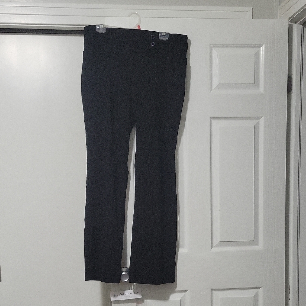Black Boot Cut Women's Pants - Classic Flare